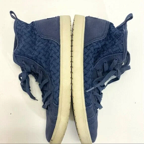 Koolaburra by Ugg K Kellen blue high top sneakers girls size 5 women’s size 6.5 - Picture 5 of 9