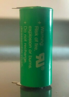 Brand New Varta CR 2/3AA 3 Volt Lithium 2/3 AA Battery w/ Soldering Pin