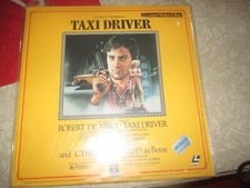Vintage TAXI DRIVER Robert De Niro Jodie Foster Laserdisc w/FRAME - 1990's