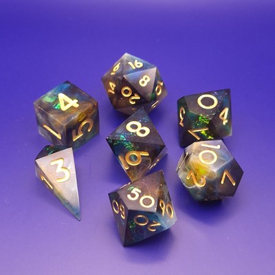 Würfel-Set Nebula für Pen & Paper-Abenteuer, D&D-Kampagnen oder zum Sammeln