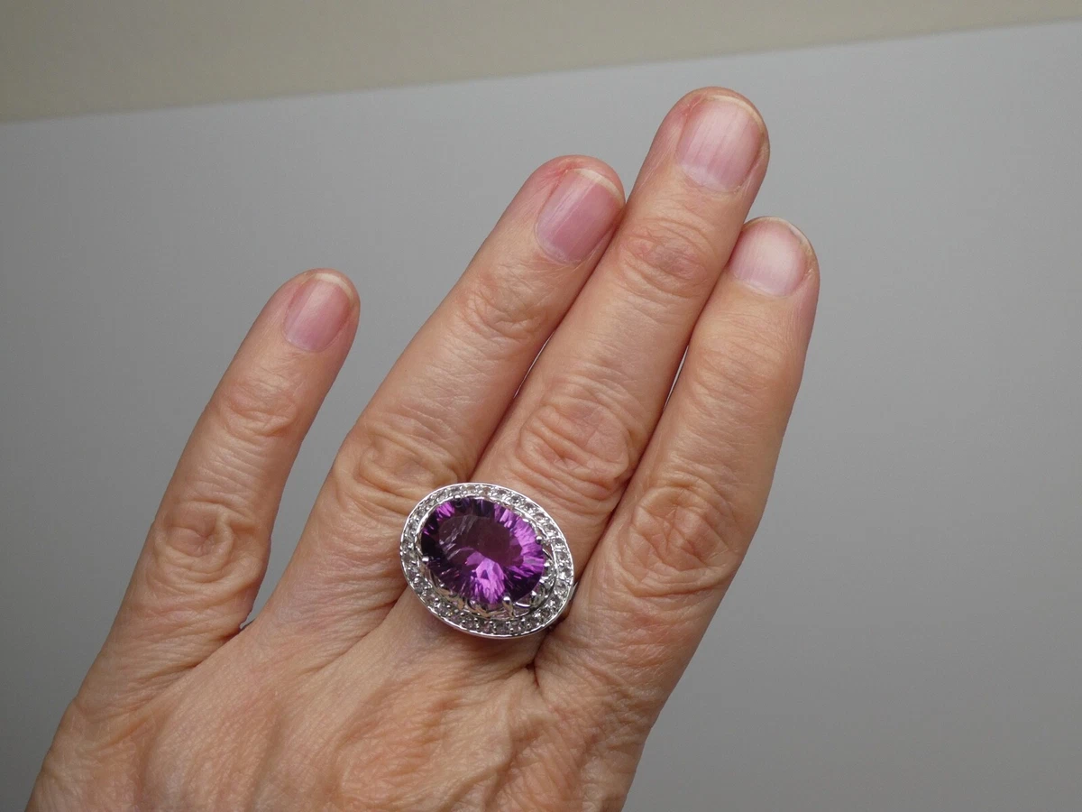 Hsn amethyst shop rings