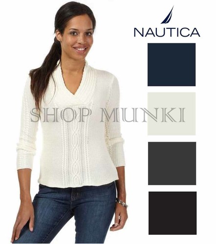 Shawl Collar Fisherman Cable Knit 