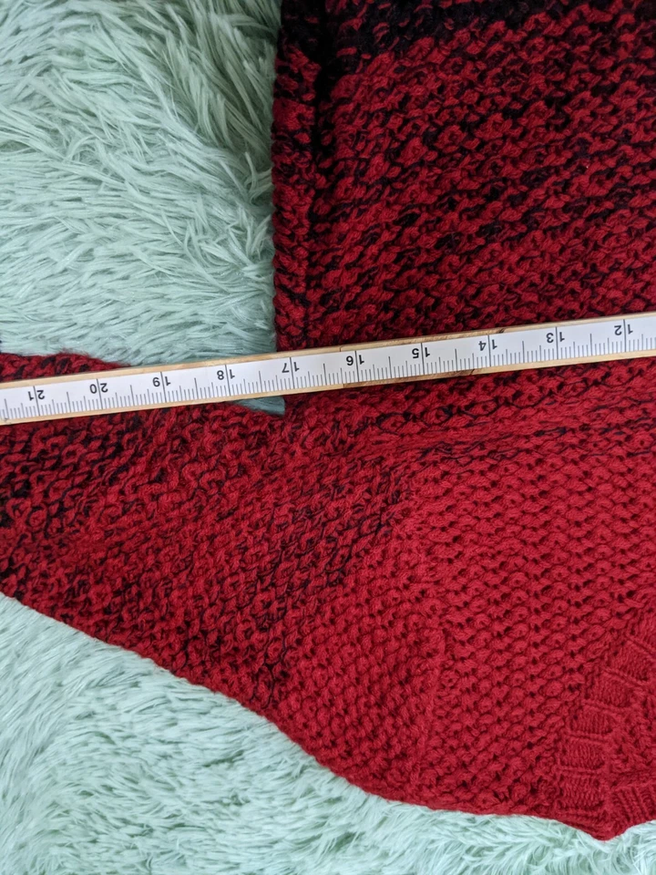 Bongo Women Sweater Medium(8-10) Ombre Multicolor Zipper Detail - Image 2 of 4