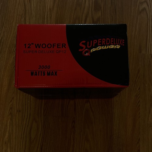 Q Power 12 Inch 3000 Watt Super Deluxe 