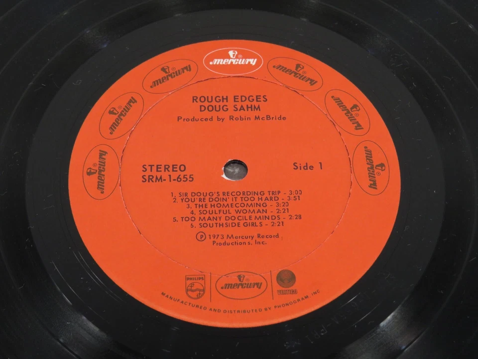 Doug Sahm With Sir Douglas Quintet - Rough Edges LP - Image 4 of 4