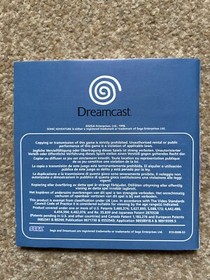 Sonic Adventure Dreamcast Manual ONLY Replacement Instruction Booklet!
