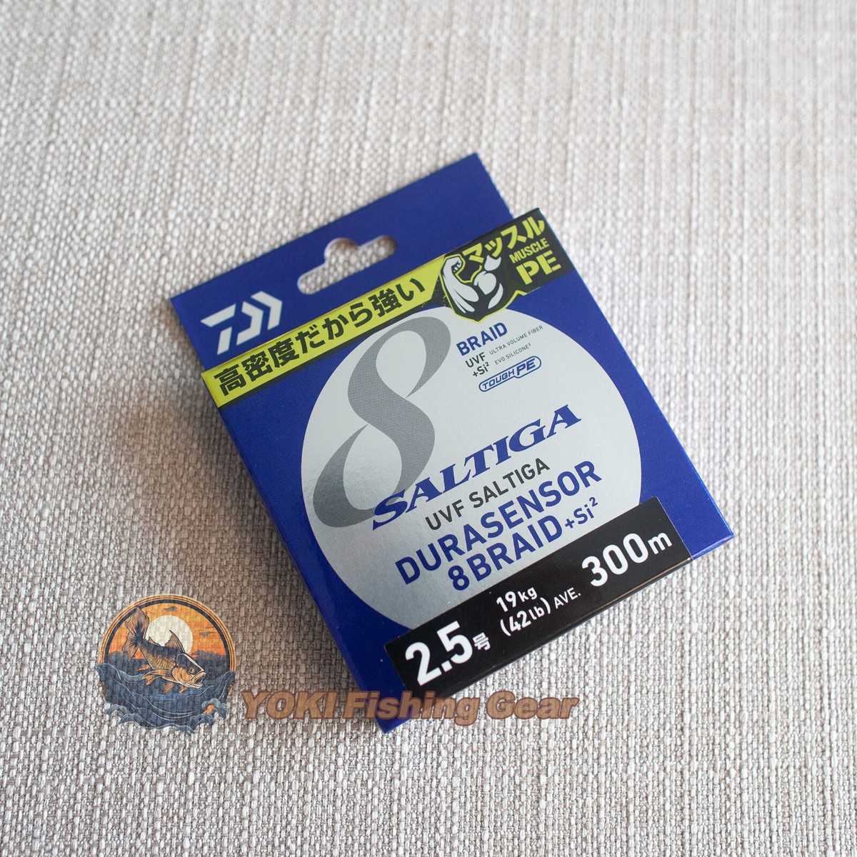 Daiwa UVF Saltiga Dura Sensor X8 Si2 #2.5-300M PE Braid-Watch