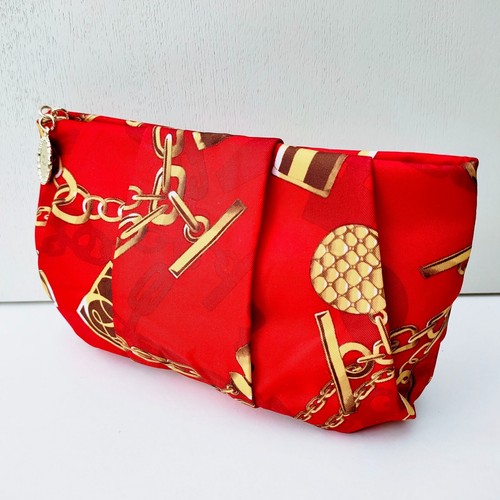 ESTEE LAUDER Makeup Red Cosmetics Bag Purse Case, Travel Toiletry Pouch BrandNEW - Bild 2 von 8