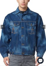 Ahluwalia Signature Denim Jacket Men M. NWT