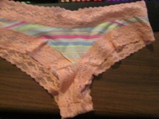 Victoria's Secret Beautiful Discounts on 2 Size S, L Lace Edge Cheeky