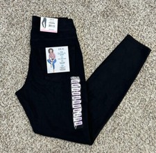 New HUE Womens Stretch Slim Fit Pull On Denim Leggings Size 4-6 SMALL H2 