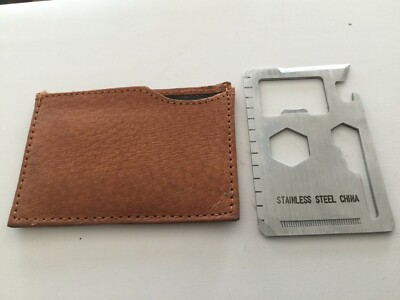 STAINLESS STEEL MULTI TOOL      BRAND NEW  BULK PACKED