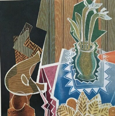 Nature Morte a la Palette von Georges Braque - Print 1961