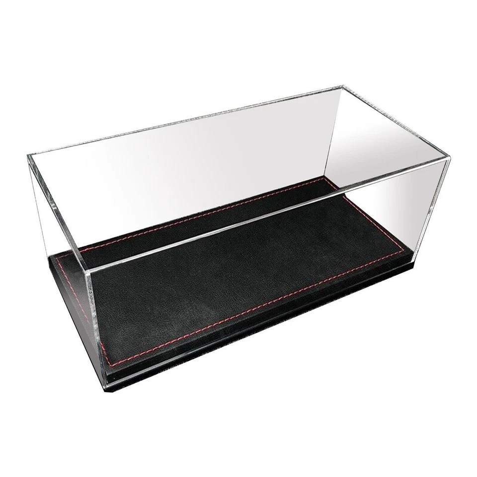 For 1/18 Car Model Acrylic Display case show case With black PU Leather Base New - Image 4 of 4