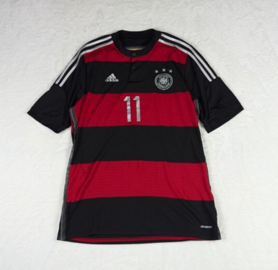 Adidas Germany Miroslav Klose#11 Away Jersey Size L Soccer