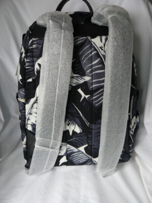 Dolce & Gabbana Zanio Backpack with COA NWT DOLCE AND GABBANA ZAINO NYLON STAMPATO PALM LEAF PRINT  main image 3