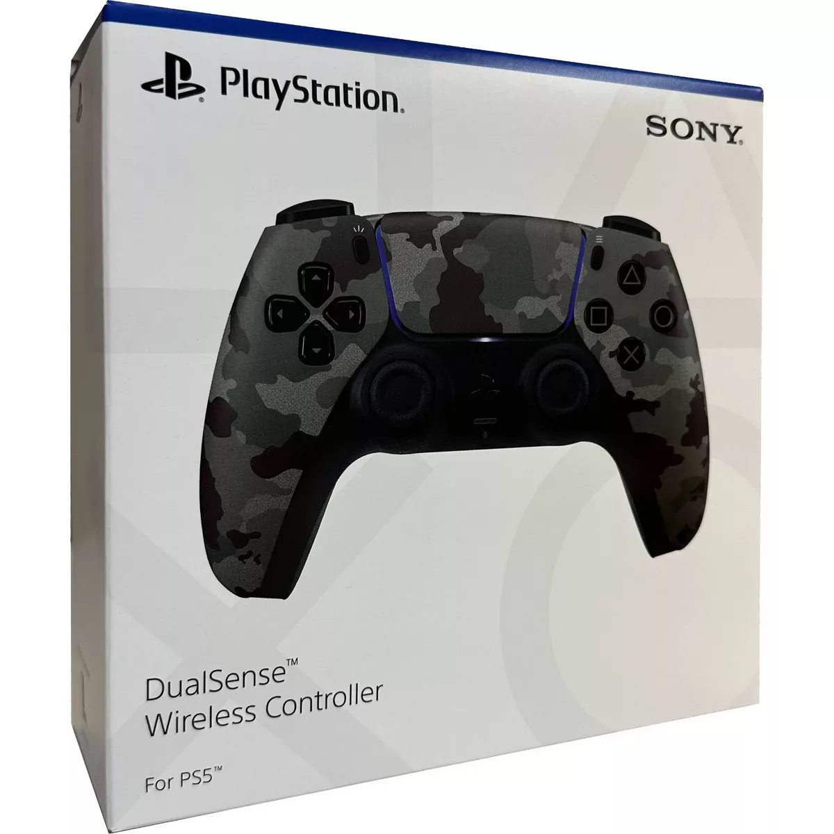 Sony - PlayStation 5 - DualSense Wireless Controller - Gray Camouflage