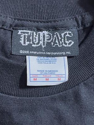 Official Memorial Tupac Tee R.I.P. 1971-1996 2Pac T-shirt -M | eBay