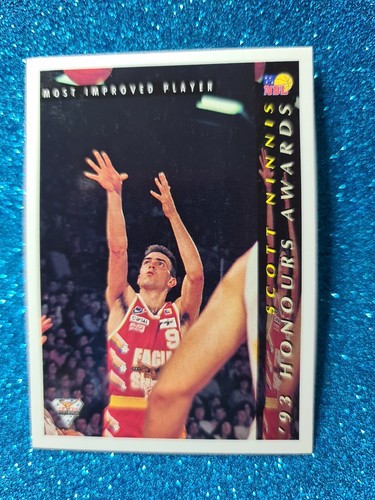 SCOTT NINNIS🏆Futera 1994 Most Improved Player #104 HONOURS NBL Card🏆FREE POST - 第 1/2 張圖片