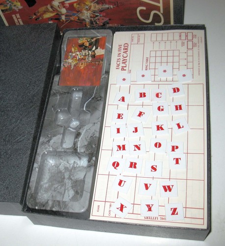 Tablero de estantería completo vintage 1967 Facts In Five The Game of Knowledge 3M - Imagen 4 de 5
