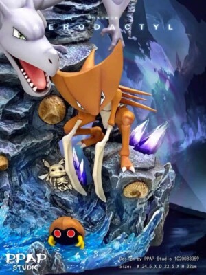 ポケモン Aerodactyl フィギュア PPAP Studio PPAP Studio Aerodactyl Statue H32cm Fossil Group Series Anima