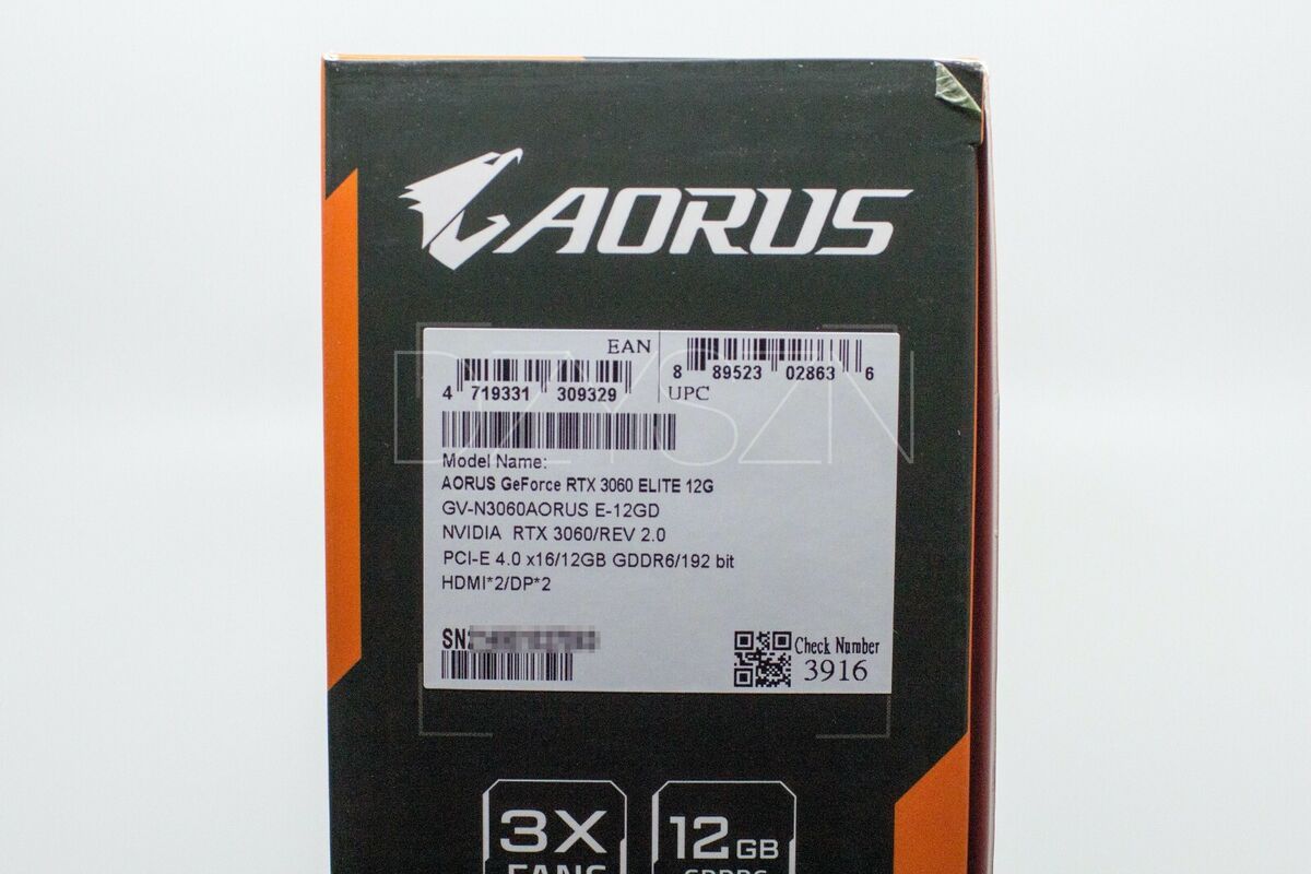 GIGABYTE AORUS GeForce RTX 3060 ELITE 12GB GDDR6 Graphics GIGABYTE AORUS GeForce RTX 3060 ELITE 12GB GDDR6 Graphics