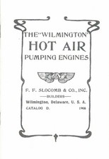 Wilmington hot air pumping engines booklet hit & miss