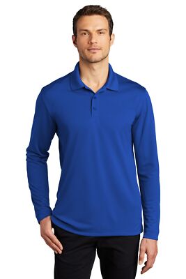 K110LS Port Authority Dry Zone UV Micro-Mesh Long Sleeve Polo