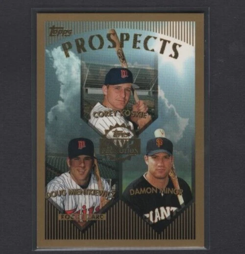 1999 Topps MVP Promotion #435 Doug Mientkiewicz /100 NM Custom for Kevin
