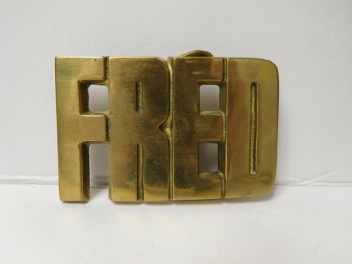 BBB Baron Brass Buckle 6045