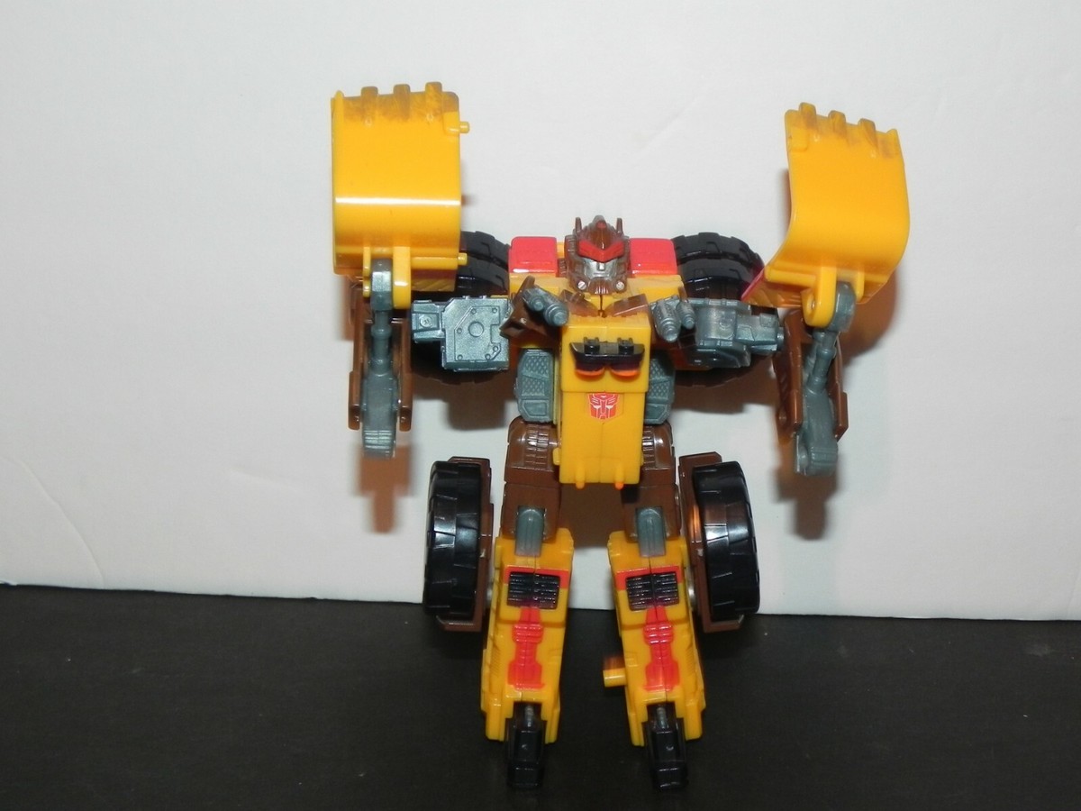 TRANSFORMER SCOOP or BULLDOZER- Hasbro Takara 2004 - Free Shipping