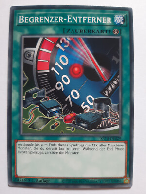 Yu-Gi-Oh! Begrenzer Entferner SR10-DE029 Common 1.Auflage