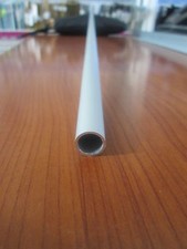 Profili in Alluminio Anodizzato Argento Tubo Tondo mm.10x1 Barra da mt2