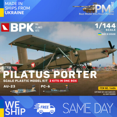 BPK 14404 1/144 Pilatus Porter AU-23 and PC-6 Plastic model kit