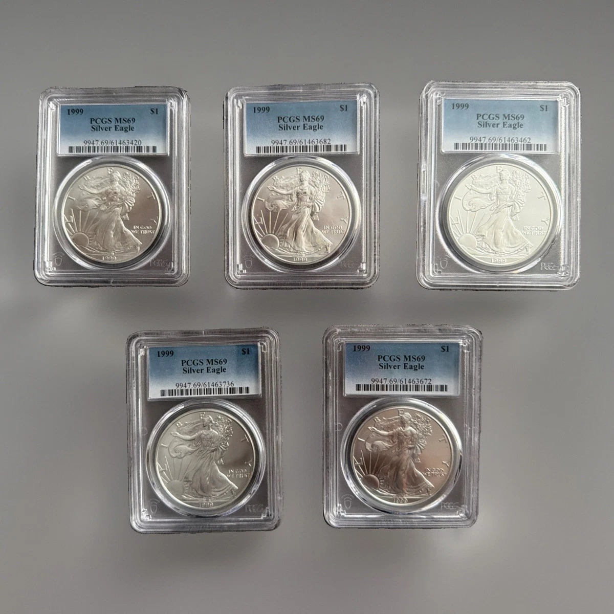 1999 Grade MS 69 Silver Bullion Coins for sale | eBay