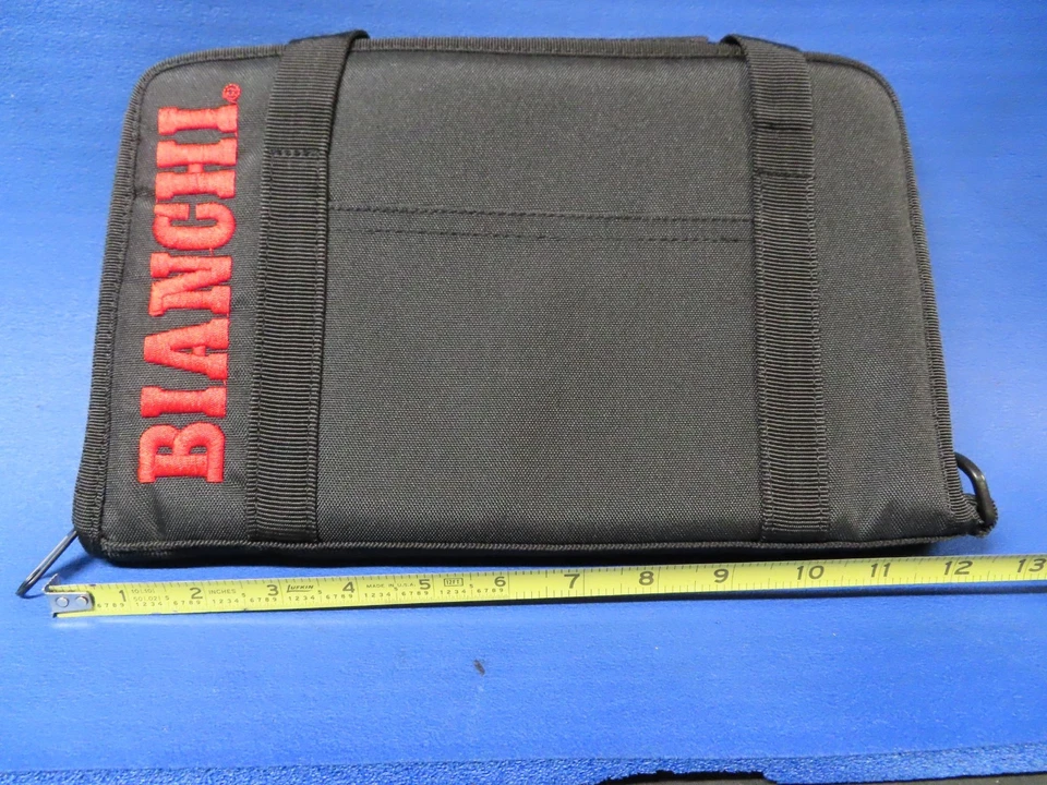 FUNDA PISTOLA BIANCHI MODELO 4451 DELUXE GRANDE NEGRA 12 PULGADAS Foto 3 de 4