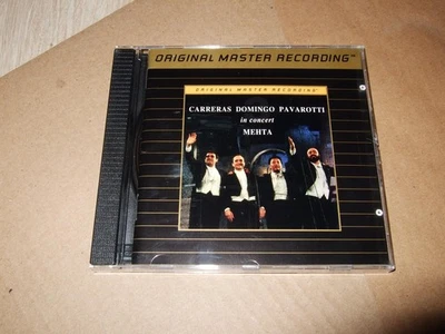 CARRERAS/DOMINGO/PAVAROTTI : IN CONCERT 24KT GOLD CD 1993 MFSL ULTRADISC II MFSL - Bild 1 von 3