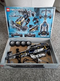 LEGO TECHNIC: Silver Champion (8458) - 99%, with box - partly disassembled