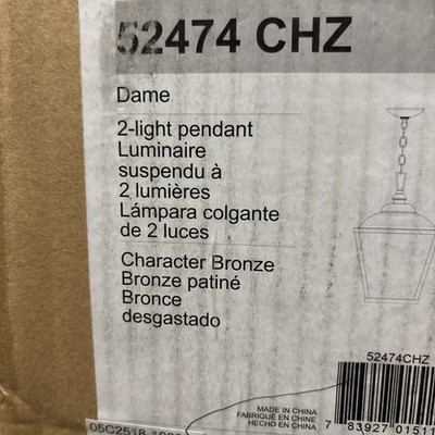 Kichler Lighting - Dame - 2 Light Pendant In Homestead Style-19.5 Inches Tall #5