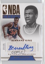 2017 National Treasures NBA Greats Signatures Bronze 22/25 Bernard King Auto 1u0