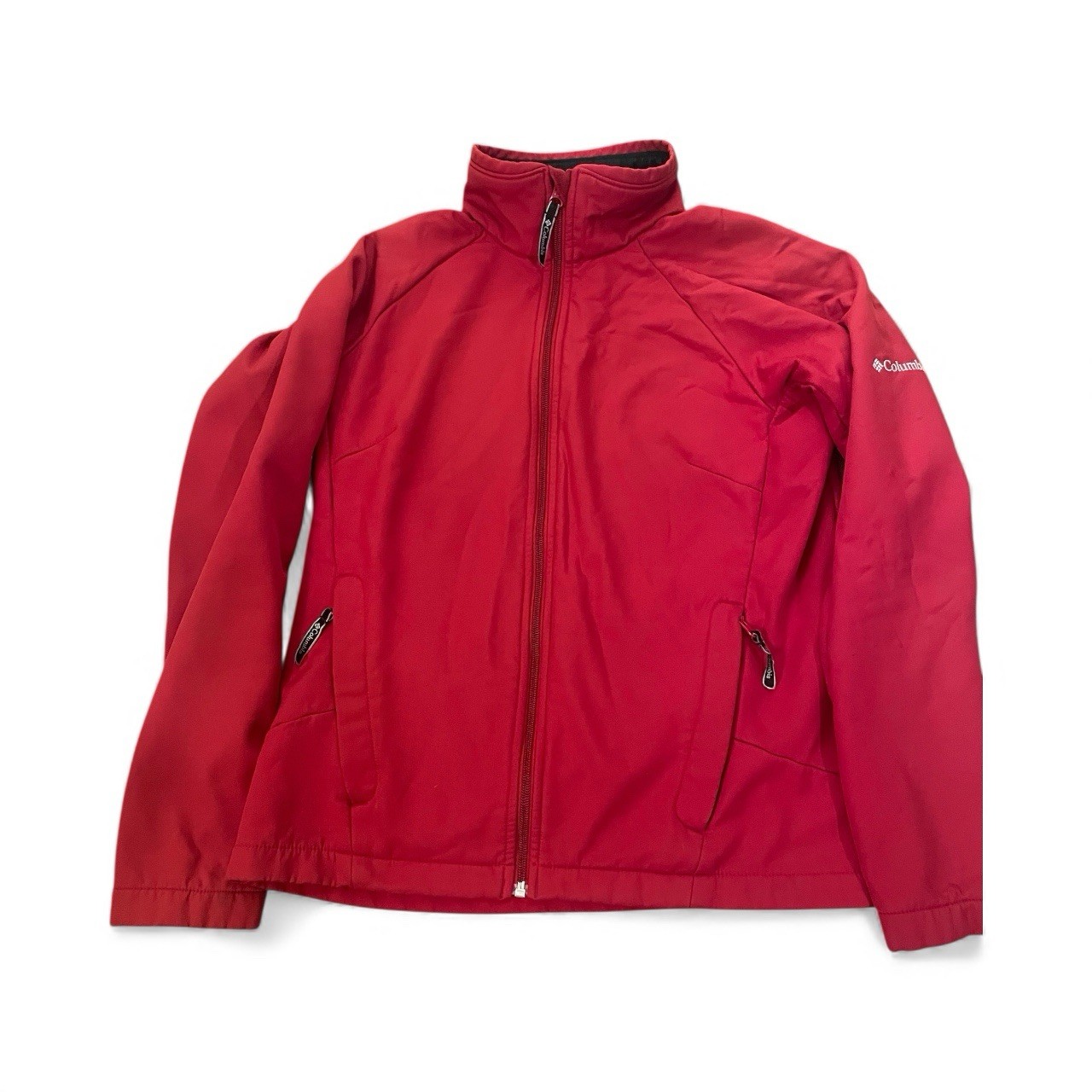 Columbia Women’s Red Basic Lightweight Jacket Siz… - image 1