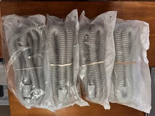 CPAP Hoses, lot of FOUR! 2 are ResMed, 1 is Respironics, 1 is Sunset