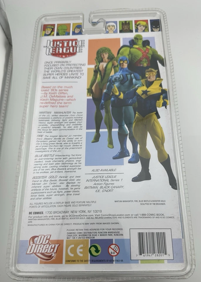 Figura de acción DC Direct Justice League International Series 2 MARTIAN MANHUNTER Foto 3 de 3