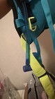 High Sierra 2L Hydration Pack Backpack Nylon Adjustable Straps Black/Blue/Green — photo 1