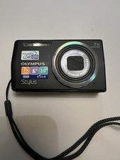 Olympus Stylus 7000 12.0MP Compact Digital Camera EUC No Charger Black