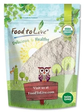Organic Brown Rice Flour - Non-GMO, Finely Ground, Unbleached, Vegan, Kosher