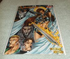 AVENGELYNE # 1 VG- MAXIMUM PRESS COMICS 1996 (VERY RARE HTF ALTERNATE COVER!!)