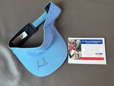 Annika Sorenstam Golf Legend Signed Nike Golf Visor Hat w/ COA LPGA Legend