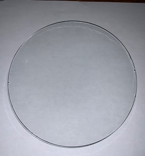 Vintage Uhr Ersatz Klarglas Runde 5’’ konvexe Kuppellinse - Bild 1 von 4
