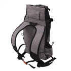 XS Grey Pet Carrier Backpack Multipurpose Nylon Breathable Mesh Portable Cat